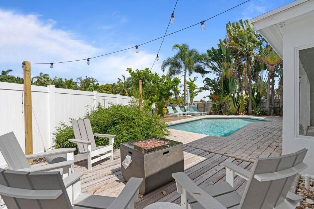 Waterfront-Heated Pool-Mini Golf-Game Room-2Mi Beach Fort Lauderdale Exterior foto